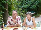 Photo de nous deux sur la terrasse